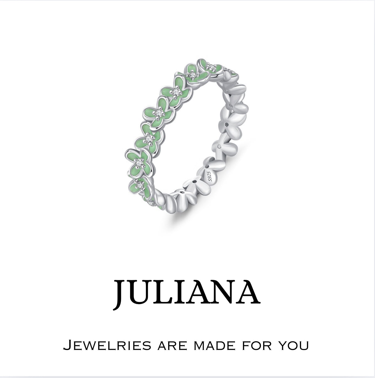 Maya خاتم فضة